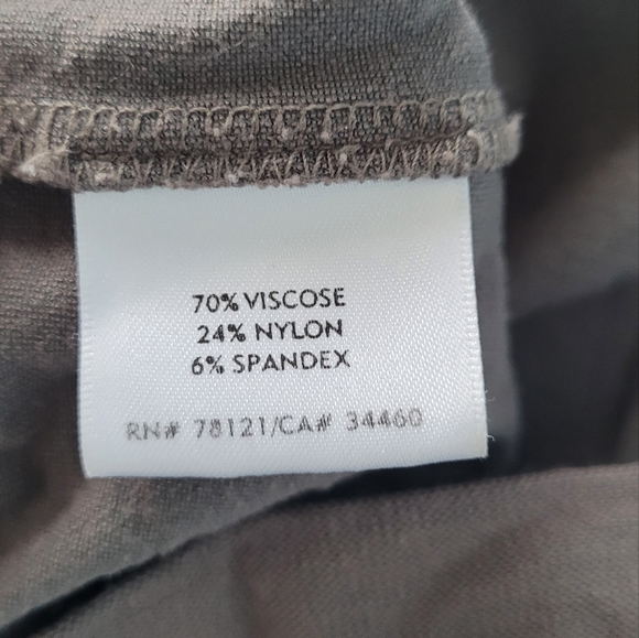 Eileen Fisher Organic Cotton Wide Cropped Pant Sz S - Picture 4 of 5